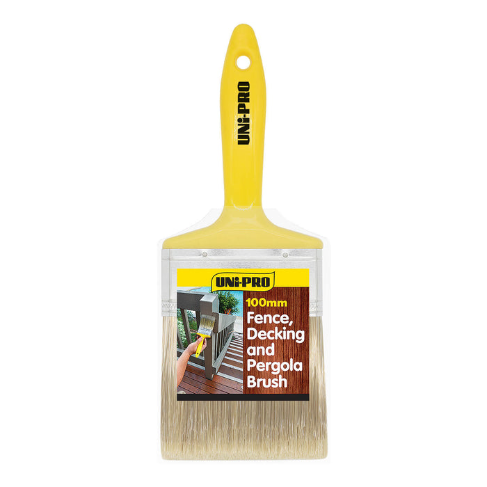 Unipro 100mm Fence, Deck & Pergola Brush