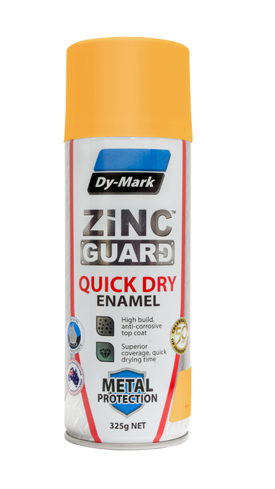 Zinc Guard Quick Dry Enamel - Golden Yellow Y14 325g