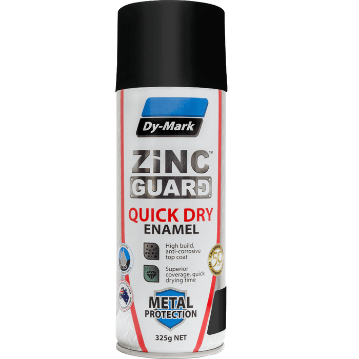 Zinc Guard QD Black Satin Enamel 325g
