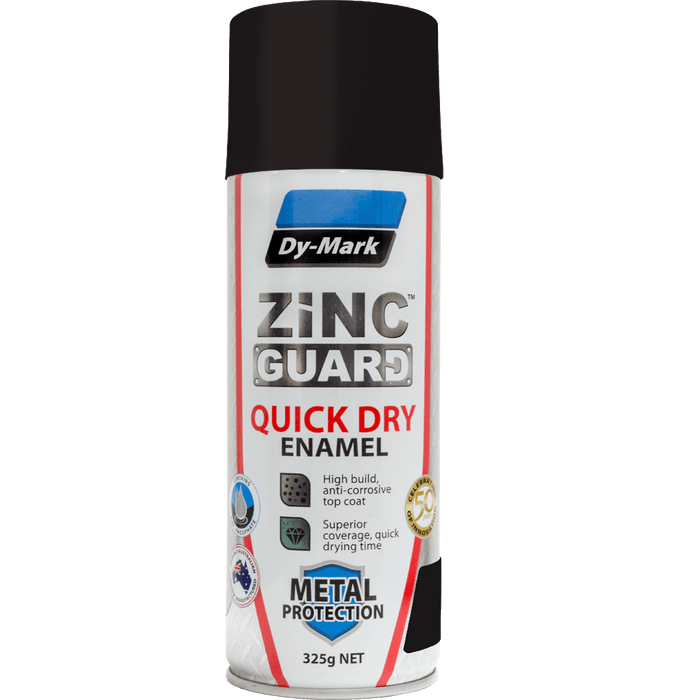 Zinc Guard QD Black Flat Enamel 325g
