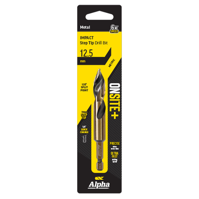 Onsite Plus Impact Step Tip Drill Bit | 12.5mm