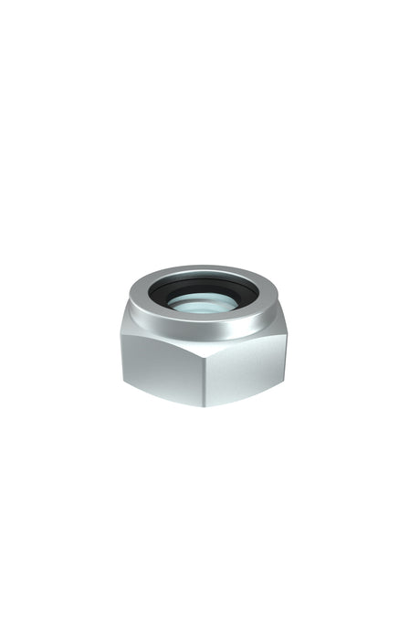 1/4 Bsw Zinc Nyloc Nut