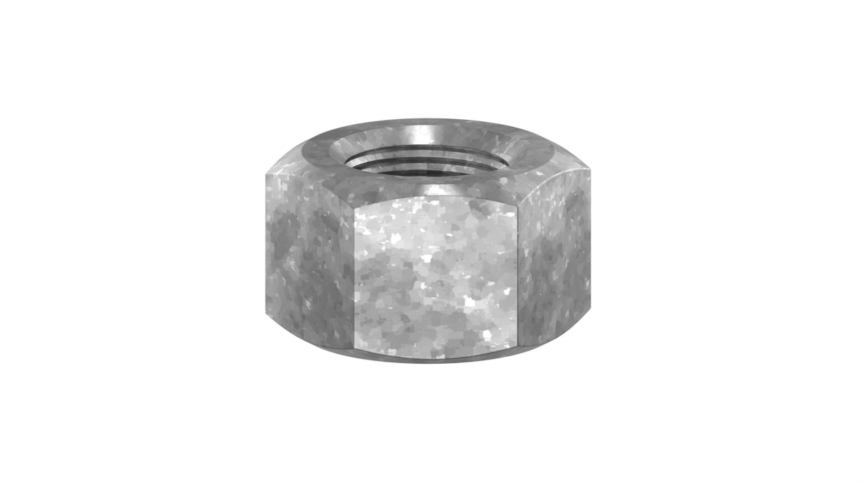 M12 K0 Structural Nut Galvanised