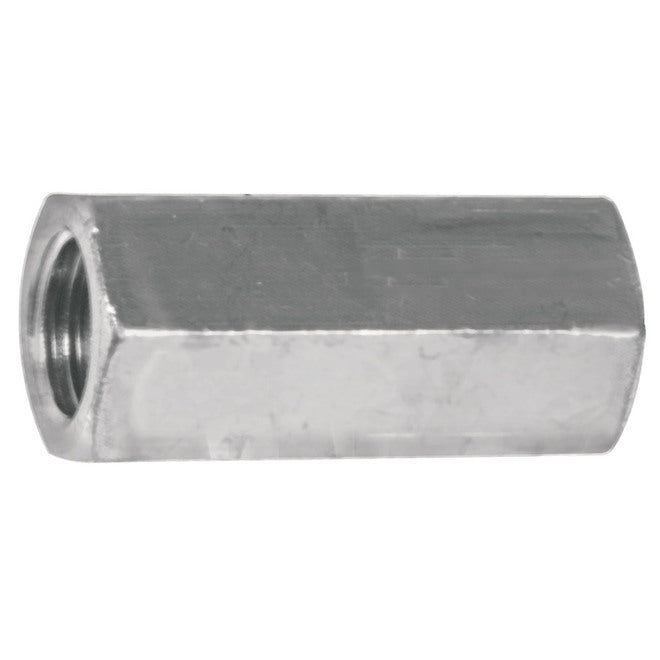 M12 Hex Coupling Nut Zinc